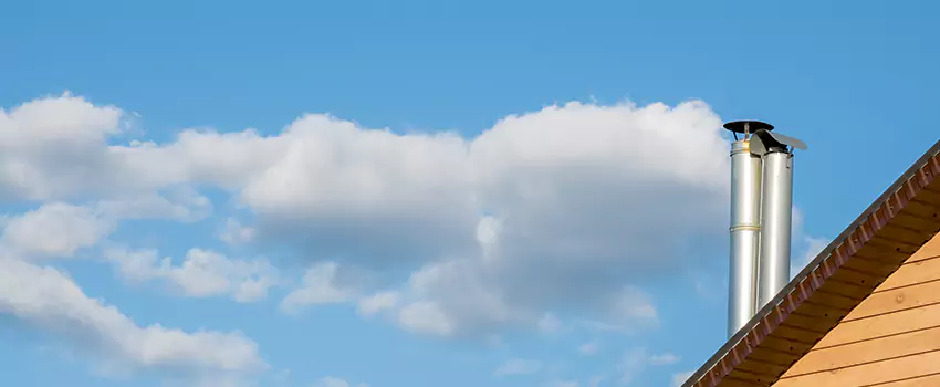 Chimney Metal Flue Installation in Clarksburg, West Virginia