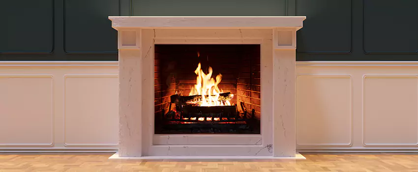 Open Flame Wood-Burning Fireplace Installation Services in Clarksburg, West Virginia