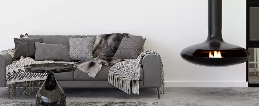 Circular Hanging Fireplace Installation Services in Clarksburg, WV