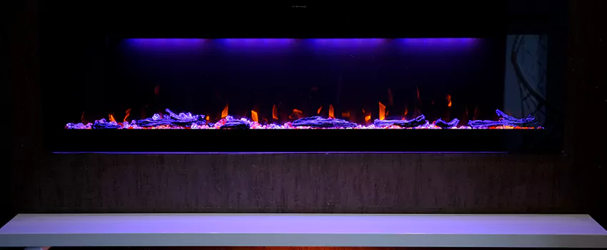 Dynamic Flame Color Fireplace Installation in Clarksburg, WV